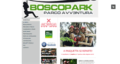 Desktop Screenshot of boscopark.it